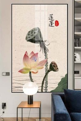 Hình ảnh file gốc in lụa File tranh hiện đại pha lê gương KF63736