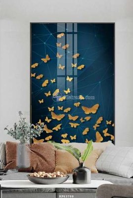 File tranh in mica File tranh hiện đại pha lê gương KF63788 (độ phân giải cao)