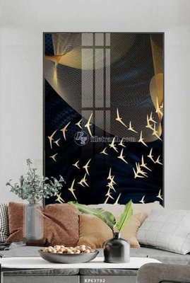 Download file File tranh hiện đại pha lê gương KF63792 (chất lượng in ấn)