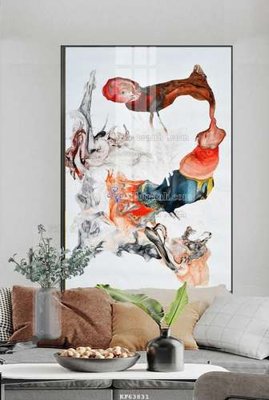 File ảnh File tranh hiện đại pha lê gương KF63831 (gốc) in PP, decal