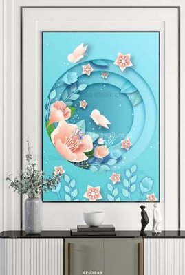 File tranh File tranh hiện đại pha lê gương KF63849 (bản gốc) in canvas