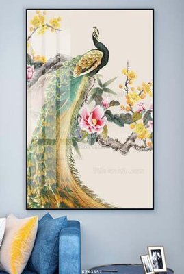 Tải file File tranh hiện đại pha lê gương KF63857 (gốc) làm file in ấn