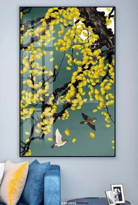 File tranh gốc File tranh hiện đại pha lê gương KF63858 (bản đẹp) độc quyền