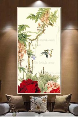 Tải file File tranh hiện đại pha lê gương KF63866 (gốc) chủ đề tôn giáo