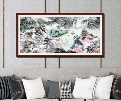 File in trần File tranh hiện đại pha lê gương KF63889 (bản gốc) 5D