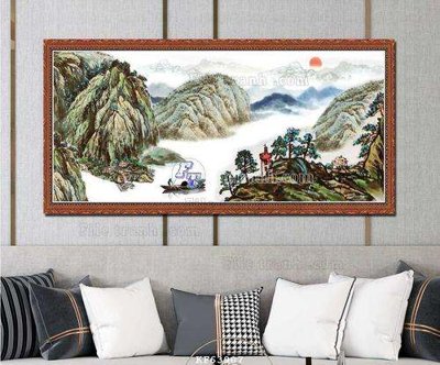 Tải file File tranh hiện đại pha lê gương KF63907 (ảnh gốc) file AI/EPS