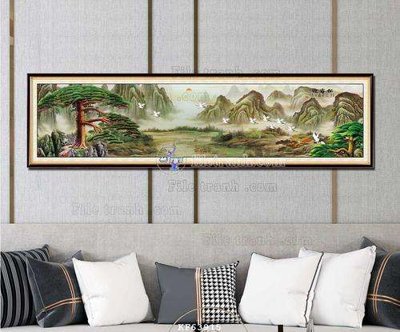 Tải file File tranh hiện đại pha lê gương KF63915 (gốc) làm file thiết kế