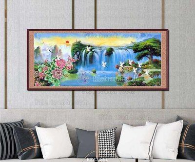 File gốc File tranh hiện đại pha lê gương KF63931 (in tráng gương) nghệ thuật