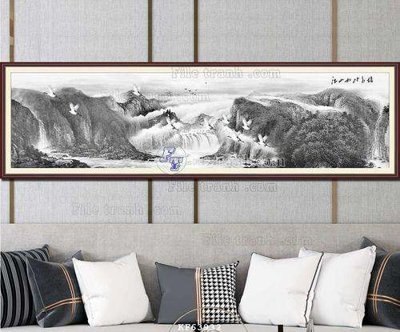 File gốc File tranh hiện đại pha lê gương KF63932 (dành cho trang trí nội thất)