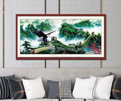 File gốc File tranh hiện đại pha lê gương KF63942 (in 3D) cho trang trí