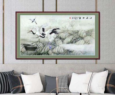 File gốc in ấn File tranh hiện đại pha lê gương KF63957 (sẵn sàng tải về)