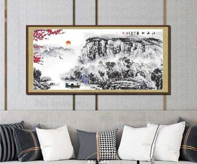 Download file gốc File tranh hiện đại pha lê gương KF63971 (in mica) 3D