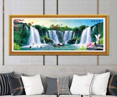 File gốc File tranh hiện đại pha lê gương KF63978 (in mica) cắt laser