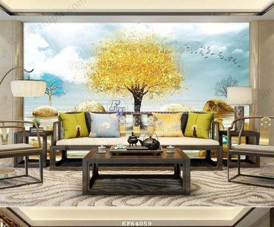 File gốc File tranh hiện đại pha lê gương KF64059 (in mica) trang trí