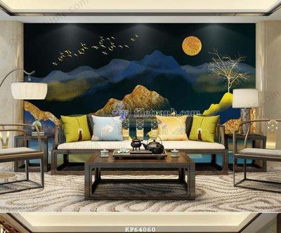 File tranh in mica File tranh hiện đại pha lê gương KF64060 (độ phân giải cao)