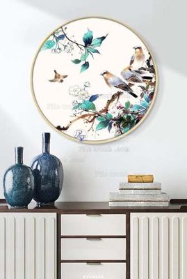 File gốc File tranh hiện đại pha lê gương KF64068 (in mica) trang trí