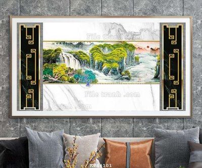 Tải file File tranh hiện đại pha lê gương KF64101 (ảnh gốc) file TIFF