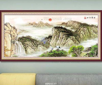 File gốc File tranh hiện đại pha lê gương KF64137 (PNG) không nền chất lượng