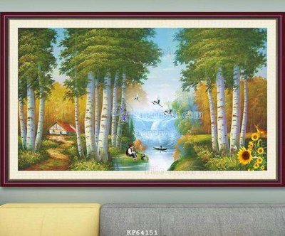 Download file File tranh hiện đại pha lê gương KF64151 (chất lượng in ấn)