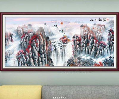 File gốc File tranh hiện đại pha lê gương KF64182 (dành cho quảng cáo)