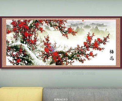 File in lụa File tranh hiện đại pha lê gương KF64183 (tân cổ điển) File tranh hiện đại pha lê gương KF64183