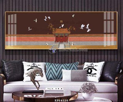 Tải file gốc File tranh hiện đại pha lê gương KF64228 (để in lụa)