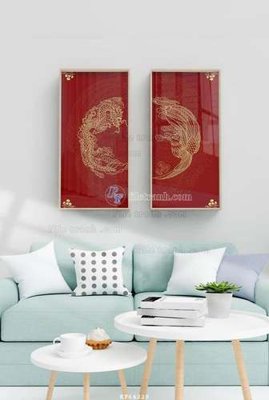 File gốc File tranh hiện đại pha lê gương KF64229 (chuẩn CMYK) cho nhà in