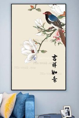 File gốc File tranh hiện đại pha lê gương KF64242 (cho in ấn) độc quyền