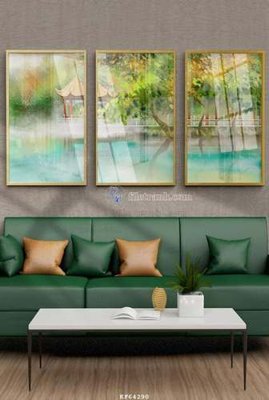 File tranh File tranh hiện đại pha lê gương KF64290 (ảnh gốc) chi tiết rõ ràng