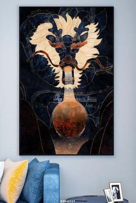 Tải về file gốc File tranh hiện đại pha lê gương KF64317 (chuẩn in ấn)