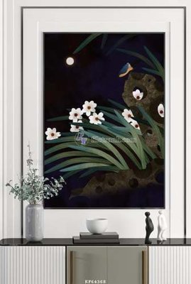 File PSD File tranh hiện đại pha lê gương KF64368 (chất lượng in ấn)