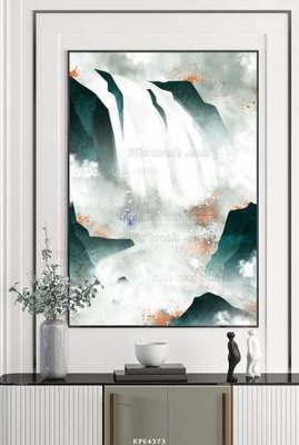 File tranh File tranh hiện đại pha lê gương KF64373 (gốc) in trên kính