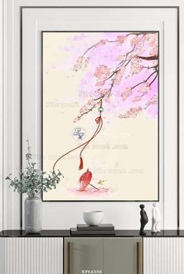 File tranh File tranh hiện đại pha lê gương KF64396 (bản gốc) in canvas
