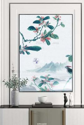 Download file File tranh hiện đại pha lê gương KF64400 (gốc) in mica cao cấp