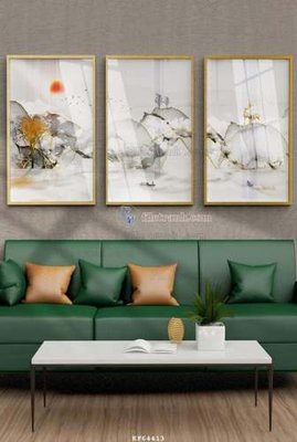 Download file File tranh hiện đại pha lê gương KF64413 (gốc) in mica ốp bếp