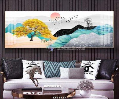 Tệp tin gốc File tranh hiện đại pha lê gương KF64423 (chất lượng cao) File tranh hiện đại pha lê gương KF64423