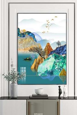 File gốc in ấn File tranh hiện đại pha lê gương KF64430 (sẵn sàng tải về)