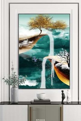 File gốc File tranh hiện đại pha lê gương KF64434 (in tráng gương) nghệ thuật