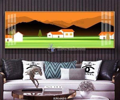 File ảnh gốc File tranh hiện đại pha lê gương KF64450 không vỡ nét