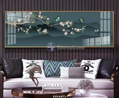 File in trần File tranh hiện đại pha lê gương KF64473 (bản gốc) trời sao