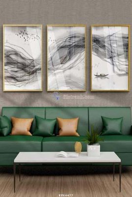 File tranh in mica File tranh hiện đại pha lê gương KF64477 (độ phân giải cao)