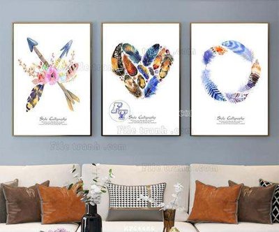 File gốc in ấn File tranh hiện đại pha lê gương KF64486 độ phân giải cao