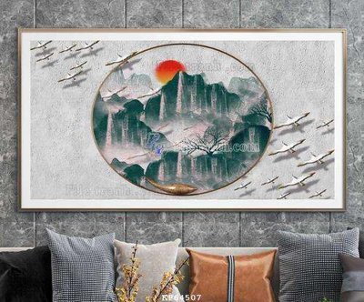 File gốc File tranh hiện đại pha lê gương KF64507 (in lụa) hoa văn cổ điển