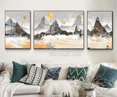 File tranh File tranh hiện đại pha lê gương KF64513 (ảnh gốc) sắc nét hoàn hảo