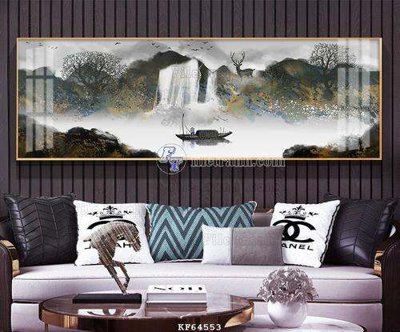 Tải file gốc File tranh hiện đại pha lê gương KF64553 (bản PSD) còn layer