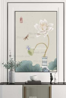 File gốc File tranh hiện đại pha lê gương KF64594 (vector) cho in ấn