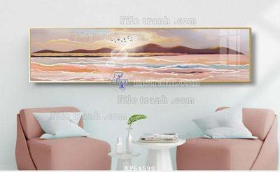 File gốc File tranh hiện đại pha lê gương KF64598 (phong cách) châu Âu