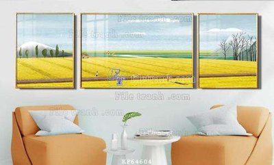 File ảnh File tranh hiện đại pha lê gương KF64604 (gốc) in quảng cáo ngoài trời