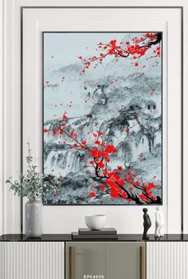 File gốc File tranh hiện đại pha lê gương KF64606 (trang trí) cho phòng khách