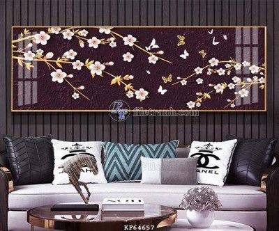 File gốc File tranh hiện đại pha lê gương KF64657 (in lụa) chi tiết cao